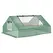 Outsunny Mini Greenhouse, Portable Garden Small Greenhouse with Zipped Windows and Door, 180 x 140 x 80cm, Dark Green - 1