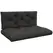 Outsunny Seat and Back Padded Pallet Cushion Set - Dark Grey - 1