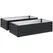 Outsunny Set of 2 Raised Beds for Garden, Galvanised Outdoor Planters for Herbs Vegetables, Use for Patio Balcony, Grey - 1