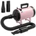 PawHut 2200W Dog Hair Dryer with Adjustable Temperature & Velocity, 3 Different Nozzles, Pink - 1