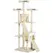 PawHut Cat Tree for Indoor Cats Play Tower Activity Center Kitten Scratch Post Climbing Tower 181 cm - 1
