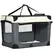 PawHut 91cm Foldable Pet Carrier, with Cushion, for Large Dogs and Cats - Grey - 1