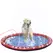 PawHut Dog Splash Pad, Pet Sprinkler Mat, Non-Slip Dog Paddling Pool, Foldable Outdoor Sprinkler and Splash Mat Water Play for Garden, Patio, Summer Fun, 170 cm - 1