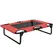 PawHut Portable Raised Dog Bed, Elevated Pet Cot with Breathable Mesh for Indoor Outdoor, for Small Medium Dogs, Red - 1