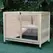 PawHut Small Animals Guinea Pigs Hutches Fir Wood Indoor Hutch - 1