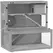 PawHut Wooden Hamster Cage with Hut, Wheel, Ramps, Removable Viewing Panels, 80 x 50 x 84 cm, Grey - 1