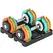 SPORTNOW Adjustable Dumbbells Set with Safety Locking Mechanism, Multicoloured - 1