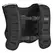 SPORTNOW Weighted Vest, 5 kg Weight Vest with Adjustable Straps, Reflective Strips, Black - 1
