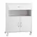 Vinsetto Printer Stand Mobile Printer Cabinet with Storage, Open Shelf, Drawer for Home Office, 60cm x 39cm x 80cm, White - 1