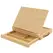 Vinsetto Wooden Table Easel Box with Storage Portable Folding Artist Easel, Natural - 1