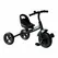 HOMCOM Baby Trike, Toddler Tricycle with Adjustable Seat, Children Ride on Toys 3 Wheels Bike with Bell for Kids 1.5-4 Years, Black - 1