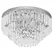 HOMCOM 122 Crystallite Ceiling Chandelier - 1