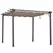 Outsunny 3m x 3m Pergola - Retractable Aluminium 3x3 Garden Shade for Outdoor BBQ & Gatherings, Family Use, Brown - 1