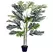 Outsunny 2 Ball Topiary Tree in Pot for Home Decor, Artificial Plant for Home Office, Living Room Decor, Dark Green - 1