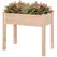 Outsunny Garden Wooden Planters， Rectangular Raised Bed,Flower Box, Fir Wood Indoor/Outdoor, Oak Tone, 86L x 46W x 76Hcm - 1