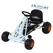 HOMCOM Kids Children Pedal Go Kart Manual Ride On Car w/ Brake Gears Steering Wheel Adjustable Seat Outdoor Fun Vehicle 97 x 66 x 59 cm - 1