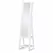 HOMCOM Jewellery Cabinet, Standing Mirror with LED Lights, Full-Length Mirror with Storage Drawers, Hooks and Shelves, Make-Up Armoire, Jewellery Organiser for Bedroom, White - 1