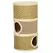 PawHut Cat Scratching Barrel Kitten Tree Tower for Indoor Cats Pet Furniture Climbing Frame Covered with Sisal and Seaweed Rope Cozy Platform Soft Plush - 1