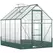 Outsunny 6x8 FT Polycarbonate Greenhouse with Base and Raised Bed, Walk-in Greenhouse with Aluminium Frame, Temperature Controlled Window, Foundation for Plants, Flowers, Vegetable - 1