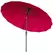 Outsunny 2.5m Shanghai Garden Parasol Umbrella with Crank & Tilt, Adjustable Outdoor Sun Shade, Red - 1