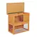 Pawhut Wooden 90cm 2 Tiers Guinea Pigs Hutches - 1