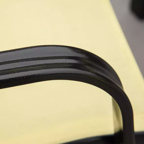 Outsunny Set of Four Stackable Mesh Seat Chairs - Beige - 9