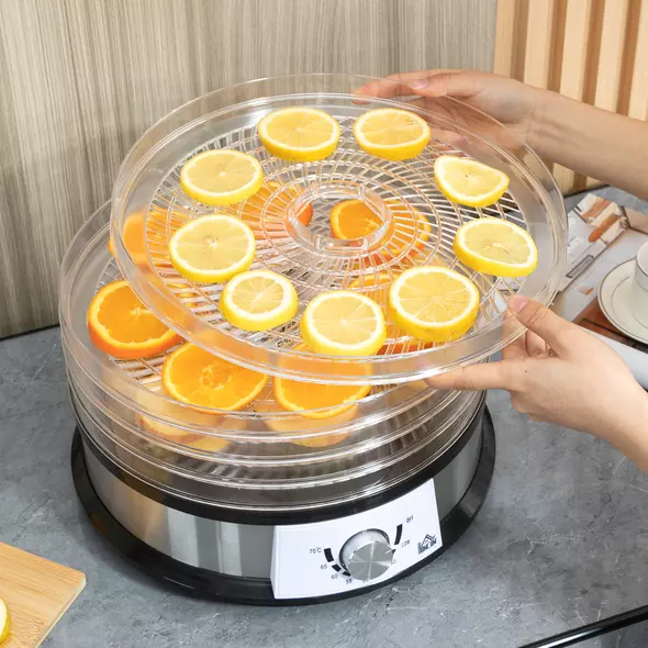 HOMCOM 40-70℃ Five-Tray Food Dehydrator - 9