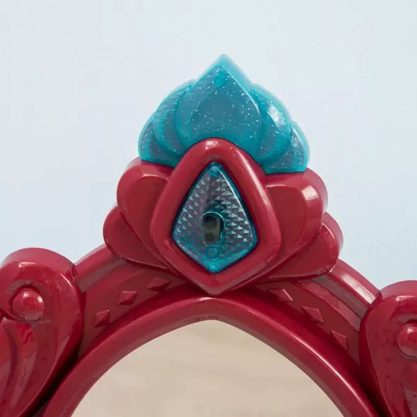 AIYAPLAY 31 Piece Kids Dressing Playset, with Magical Princess Mirror, Light and Sound - Pink and Blue - 8