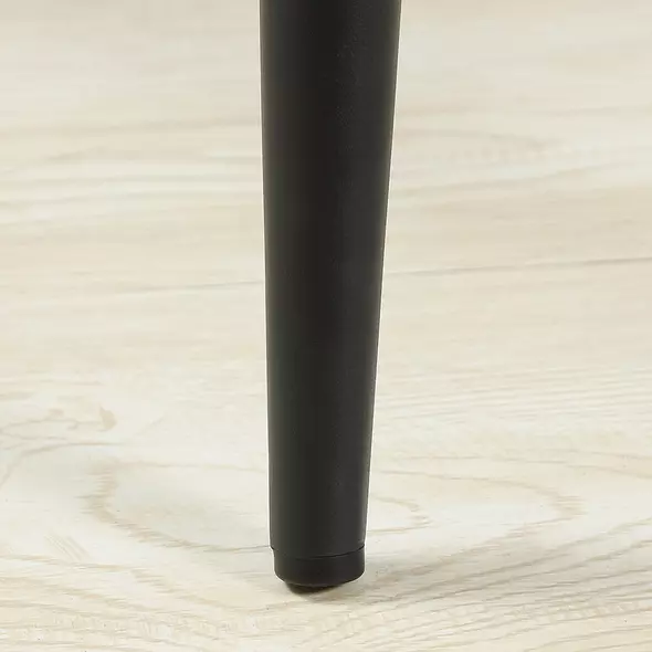 HOMCOM Bar Stools Set of 2, Velvet-Touch Fabric Counter Height Bar Chairs, Kitchen Stools with Steel Legs for Dining Area, Kitchen Island Barstools, Blue - 8