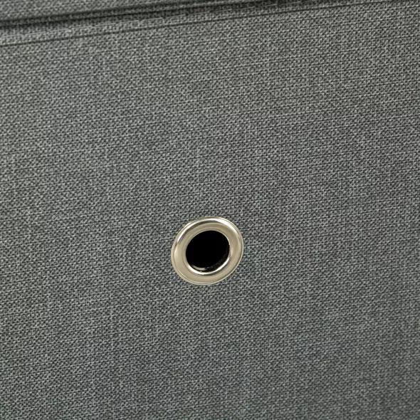 HOMCOM Clothes Rail, Metal Coat Stand, Garment Rack with 2 Fabric Storage Drawers, Single Wardrobe for Bedroom, Hallway, Rustic Brown and Grey - 9