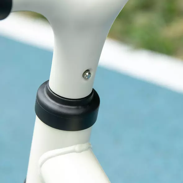 AIYAPLAY 8" Balance Bike, Lightweight Training Bike for Children, with Adjustable Seat, EVA Wheels, Easy installation - Orange - 9