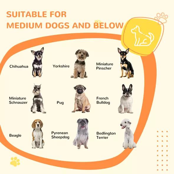 PawHut Indoor Dog Crate Furniture, Side End Table, with Soft Washable Cushion, Lockable Doors, for Large Dogs - 4