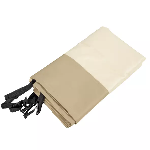 Outsunny 71W x 188Lcm PU Coated Protective Grill Cover - Beige - 9