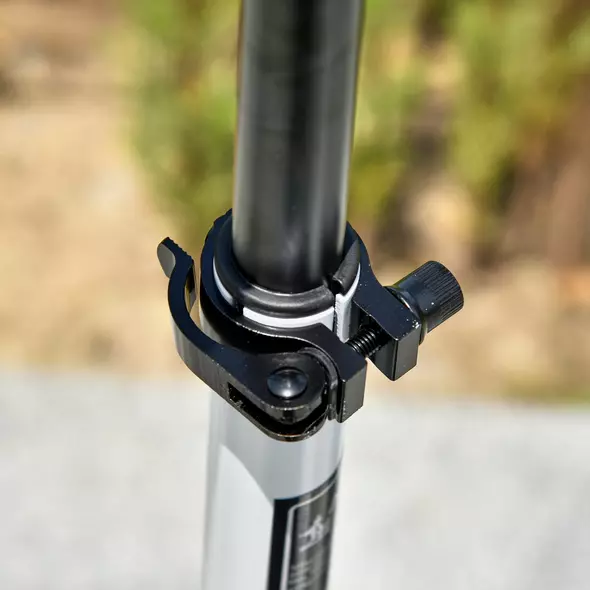 HOMCOM Teen/Adults Aluminium Folding Kick Scooter w/ Shock Mitigation System Silver - 9