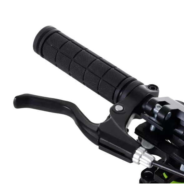 HOMCOM Kick Scooter, Folding 2 Wheel Scooter with Dual Brake System, Dual Suspension, 230mm Big Wheels and 3 Adjustable Handlebar, for 14+ Teens Adults, up to 100KG, Green - 7