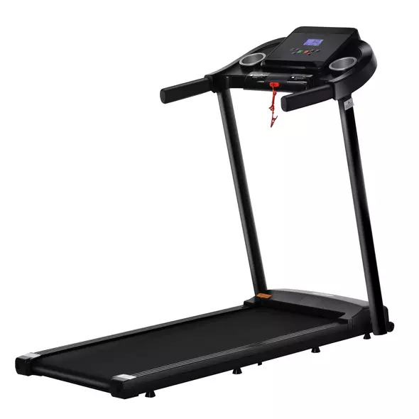 HOMCOM Treadmill Electric Motorised Running Machine w/ LED Display - 1