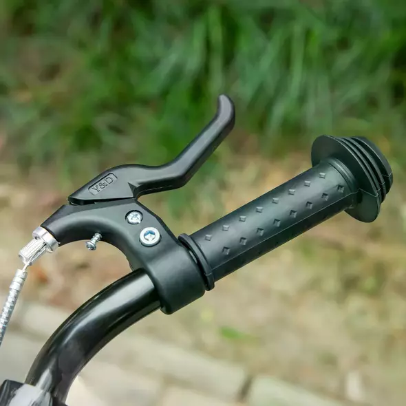 HOMCOM Kids Scooter, Kick Stunt Scooter with Adjustable Handlebar, Dual Brakes, Basket, Cupholder, Mudguard, 16" Inflatable Rubber Wheels, for 5-12 years, Pink - 8