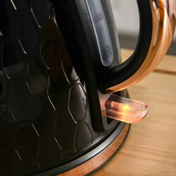 HOMCOM 1.7L 3000W Fast Boil Kettle & 2 Slice Toaster Set, Kettle and Toaster Set with Auto Shut Off, Browning Controls, Black - 8