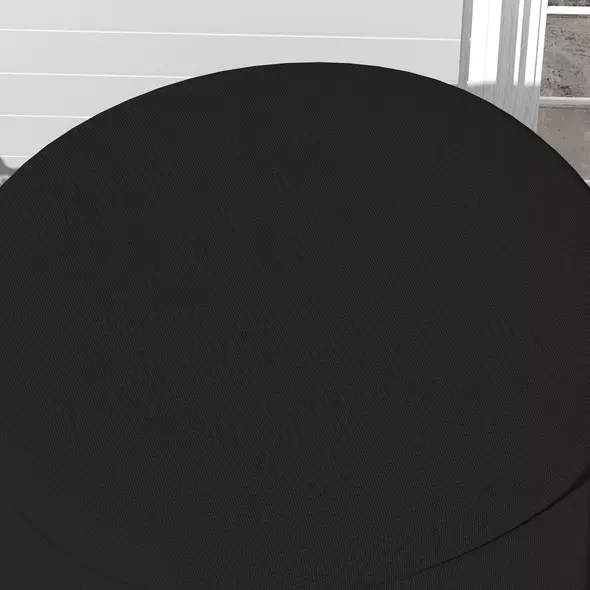 Outsunny 196 x 230 cm Hanging Egg Chair Protective Cover - Black - 8