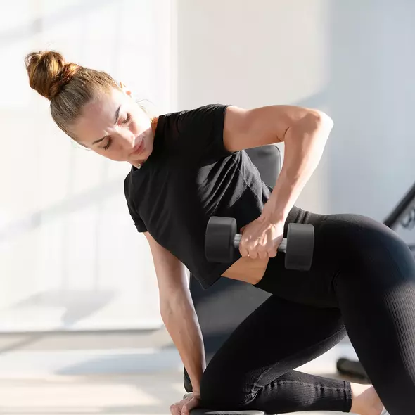 SPORTNOW Dumbbells Weights Set with 12-Sided Shape and Non-Slip Grip for Men Women Home Gym Workout, 2 x 12kg - 7