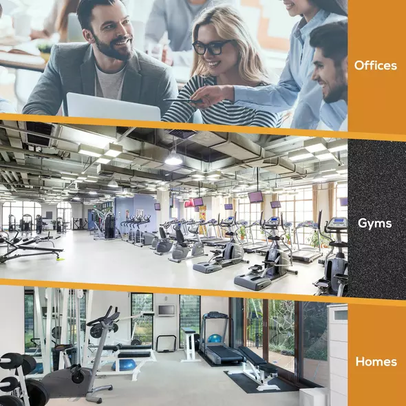 HOMCOM 20KG Dumbbell & Barbell  Adjustable Set Plate Bar Clamp Rod Home Gym Sports Area Exercise Ergonomic - 6