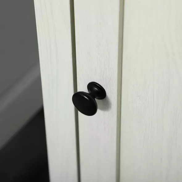 kleankin Bathroom Cabinet, Tall Storage Cabinet with Door and Adjustable Shelves, 39.5 x 30 x 160 cm, White - 8