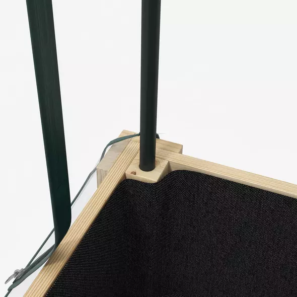 Outsunny Wooden Planter Box with Greenhouse Cover and Bed Liner, Raised Garden Bed for Vegetables, Flowers, Herbs - 8