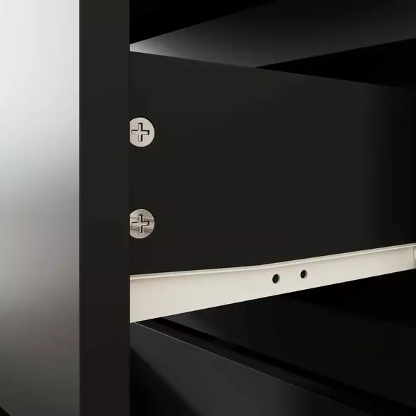 HOMCOM Chest of Drawers, 4-Drawer Storage Cabinets, Modern Dresser, Storage Drawer Unit for Bedroom - 8