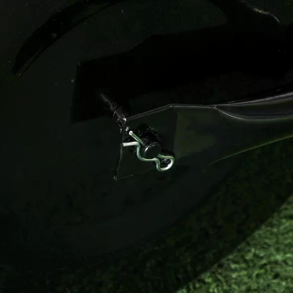 Outsunny 38L Fillable Cylinder Steel Lawn Roller - Black - 8