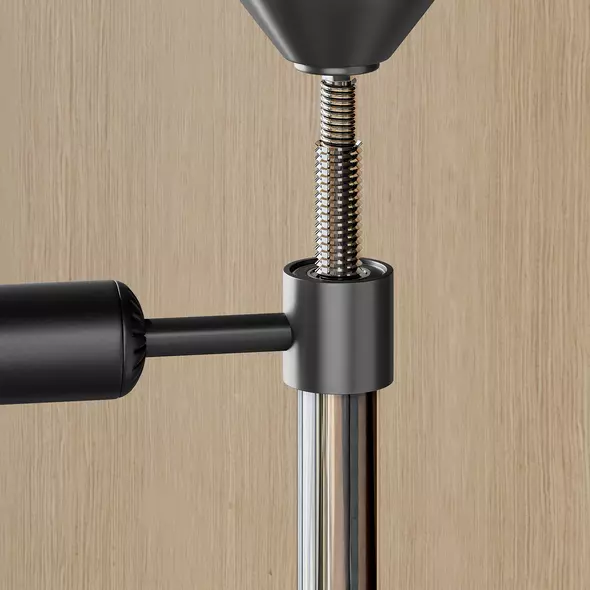 HOMCOM 155-205cm 3-IN-1 Freestanding Boxing Punching Bag Stand, Boxing Speed Trainer with Rotating Flexible Arm, Speed Ball, Fillable Base, Black - 8