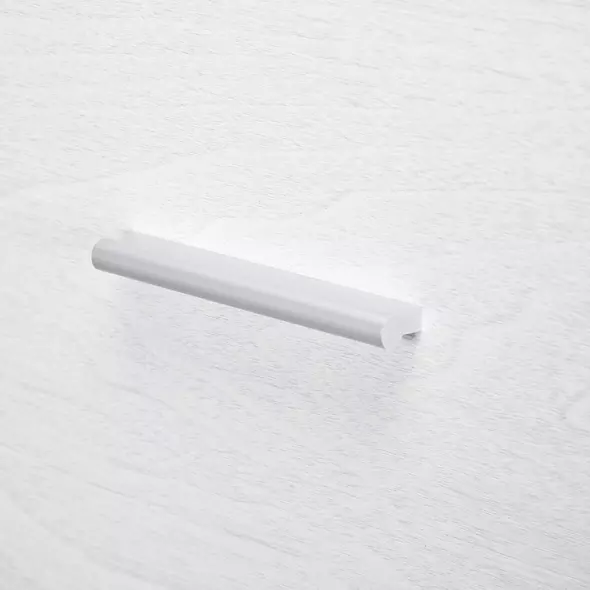 HOMCOM Four-Drawer Lockable Filing Cabinet - White Wood Effect - 8