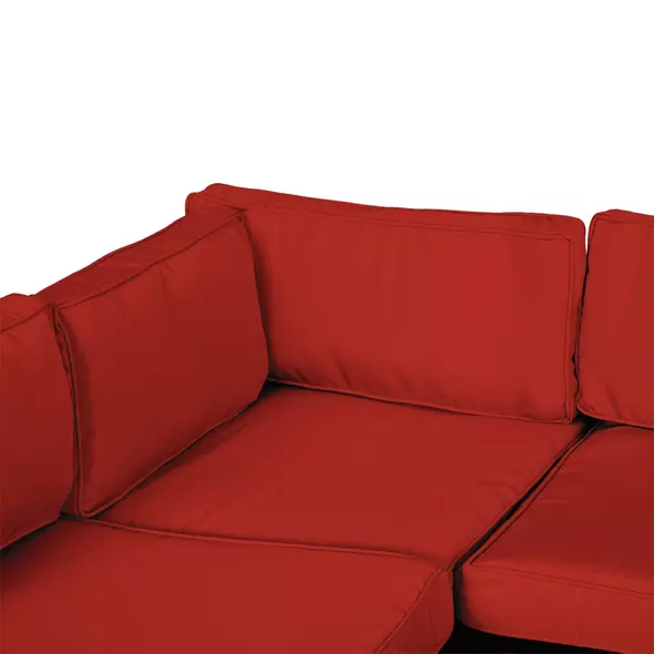 Outsunny Set of 14 Outdoor Cushion Covers - Red - 8