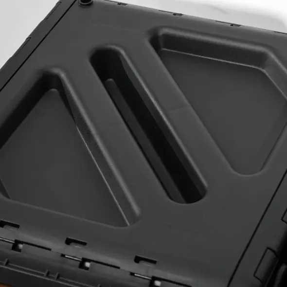 Outsunny 130L Double Chamber Composter - Black - 8