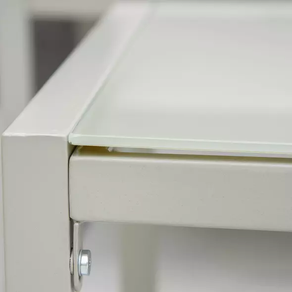 Outsunny 4 Pieces Rattan Garden Furniture Set - Grey - 9